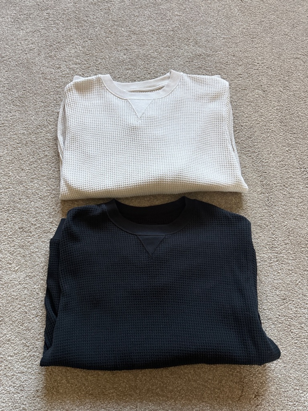Aerie Waffle Sweatshirts Lot of 2 Size XS